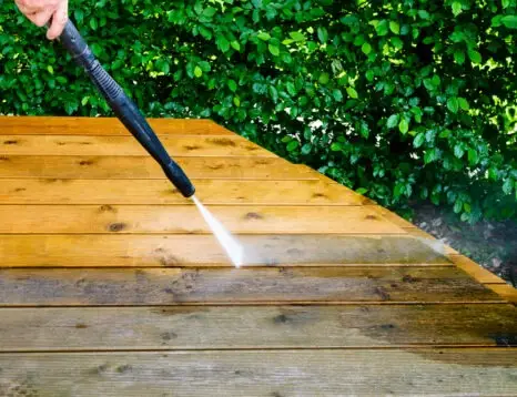 pressure washing