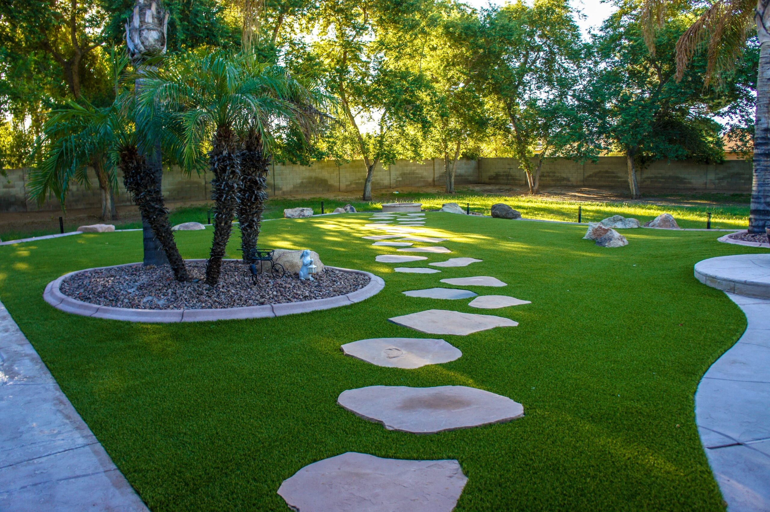 Outdoor Space Turf Installation